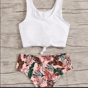 Shein knot top bikini